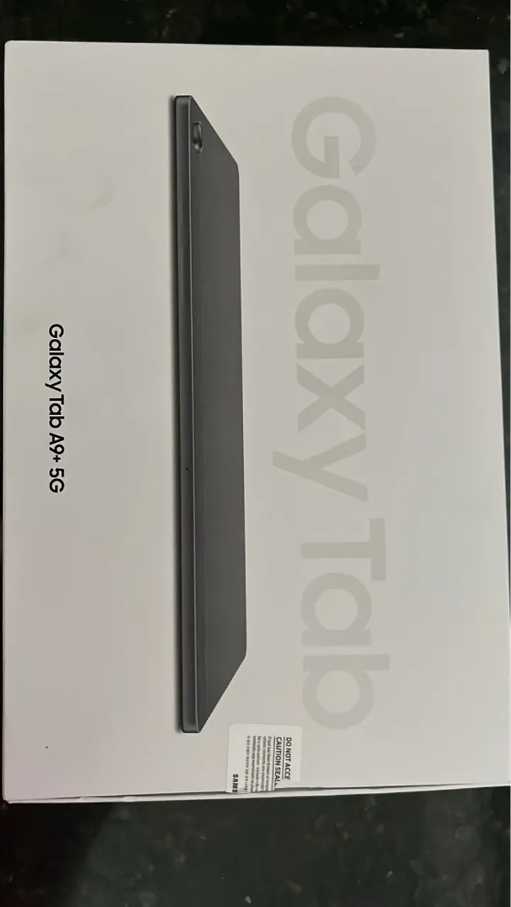 Tablet Samsung A9+ 5g (na caixa nota fiscal)