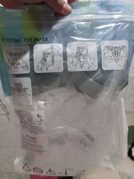 Máscara nasal para CPAP  - Foto 2