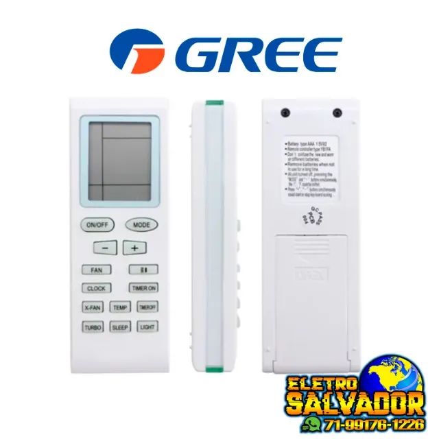 Controle Ar Condicionado Split Green Bay Gree Gardem  - Foto 2