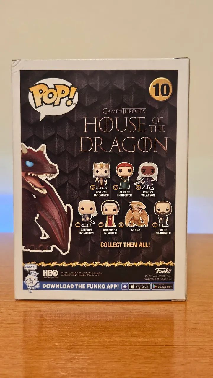 Funko pop House of the Dragon - Caraxes #10 Special Edition - Foto 4