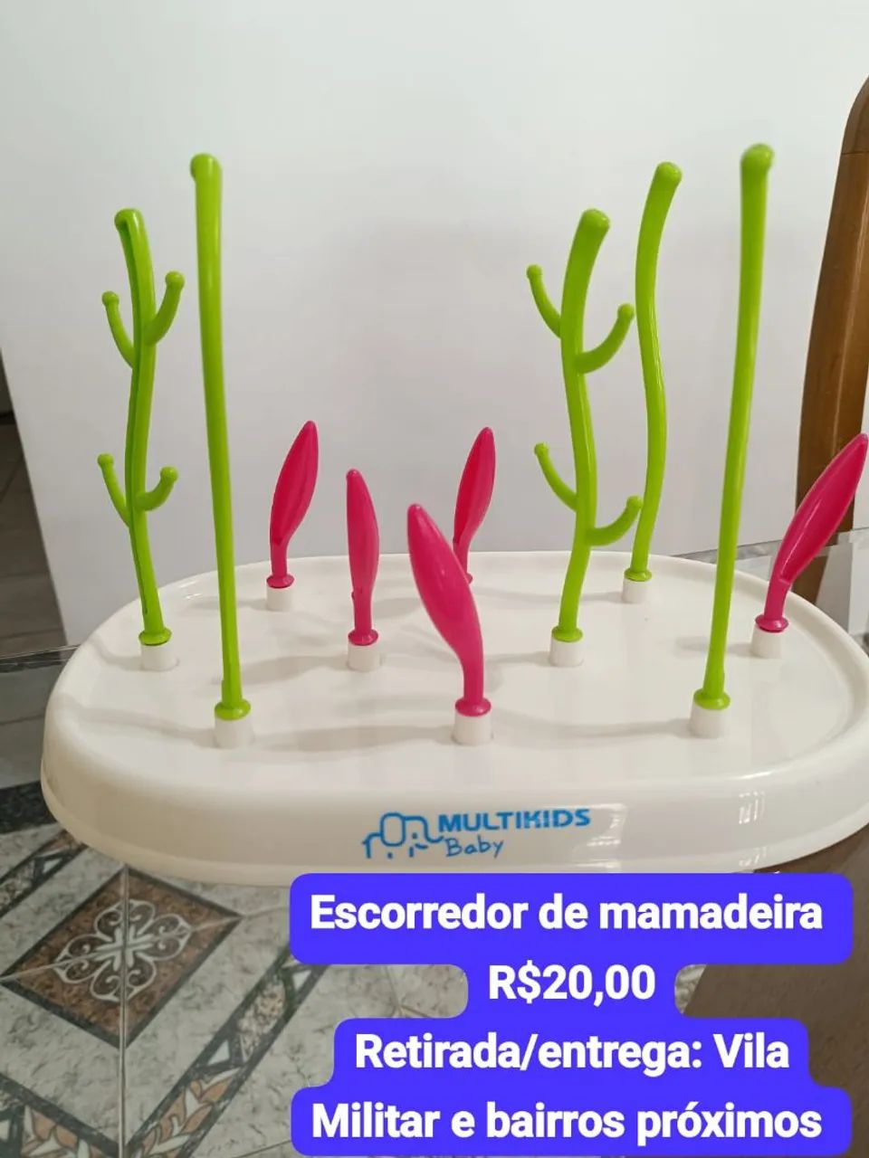  Escorredor de mamadeira 