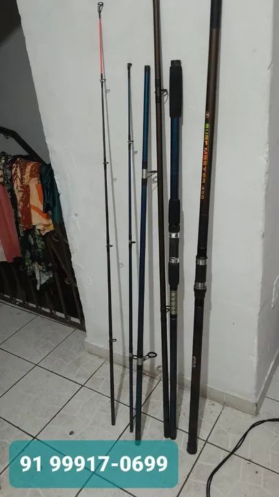 6 Varas de Pescar