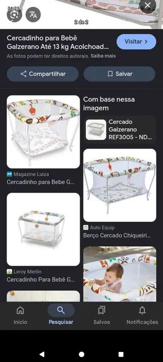 Berço Infantil Girafa - Diversão e Segurança para seu Bebê! - Foto 2