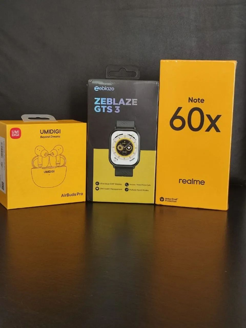 Combo Realme Note 60X, Zeblaze GTS3, Umidigi AirBuds Pro - Foto 4