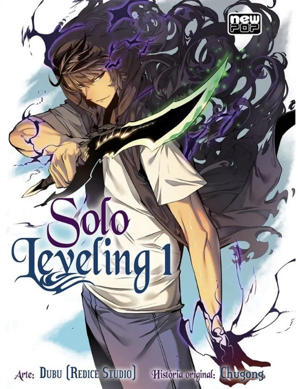 Mangá/Manhwa Solo Leveling 1 a 5 - Editora NewPOP
