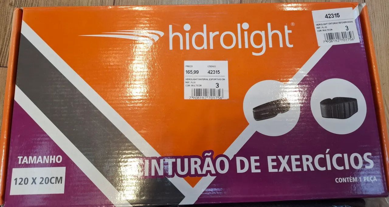 CINTURÃO DE EXERCICIOS HIDROLIGHT  - Foto 2