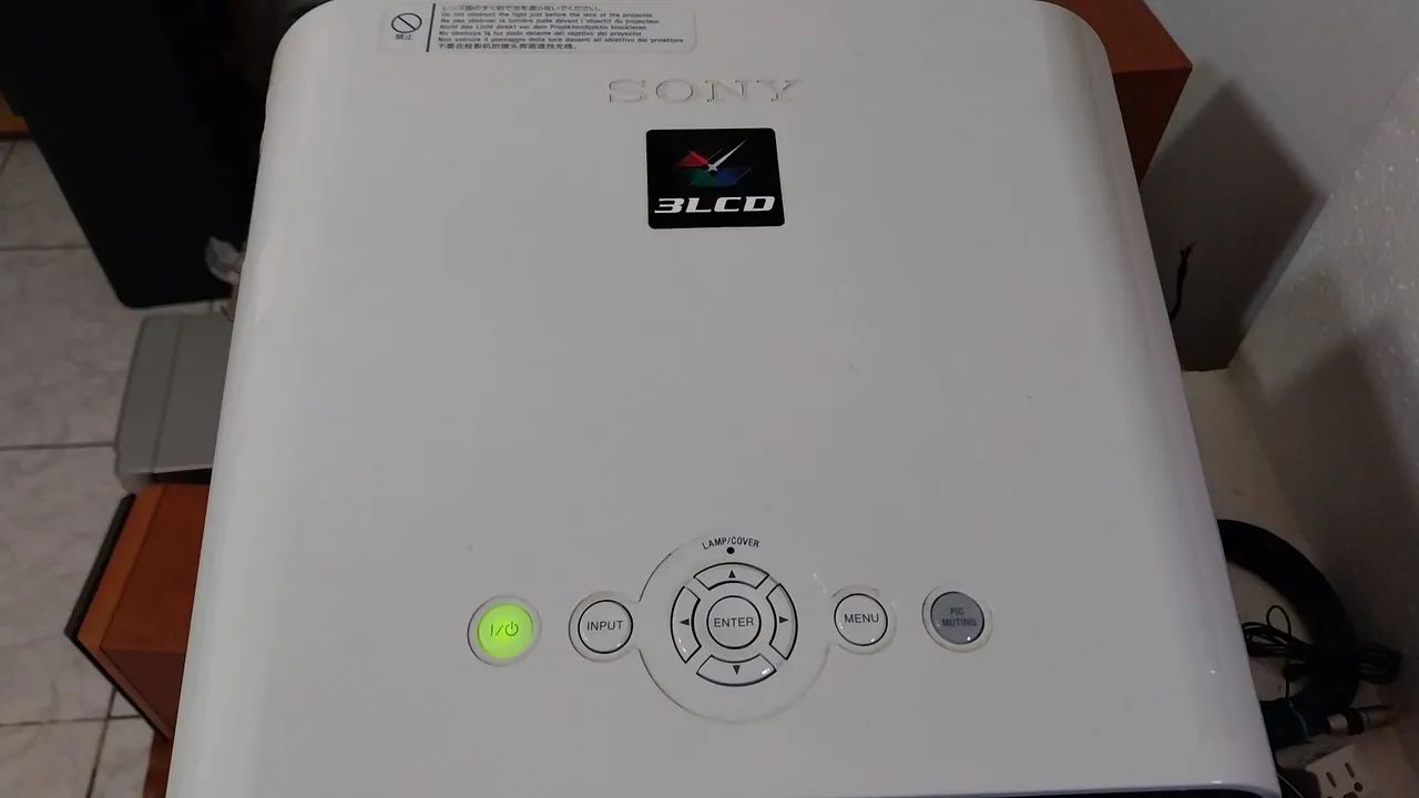 Projetor Sony VPL.ES-5 PROJETA ATE 150 POLEGADAS.  - Foto 4