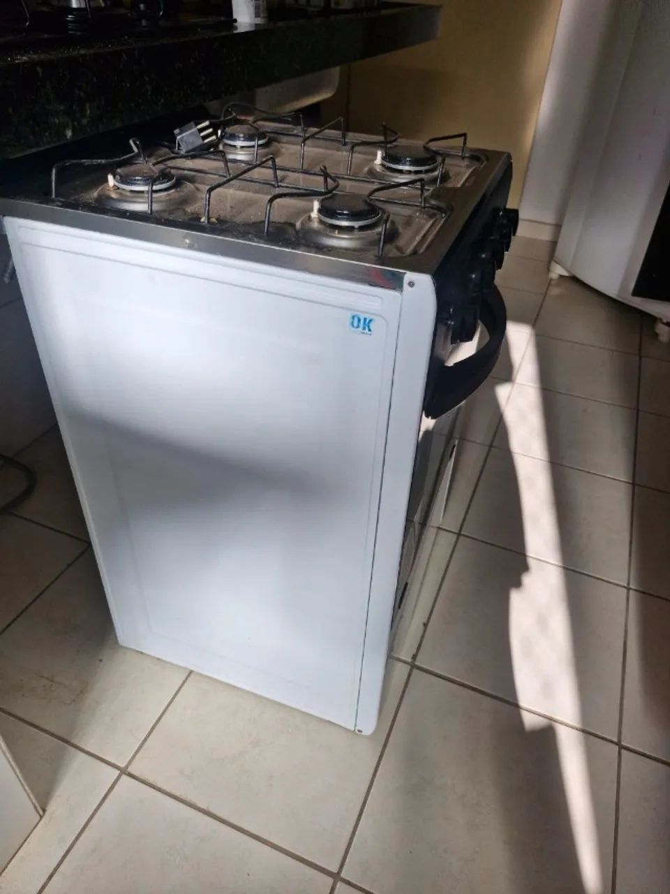 Fogão 4 Bocas Esmaltec Caribe Acendimento Automático Inox Bivolt - Foto 3