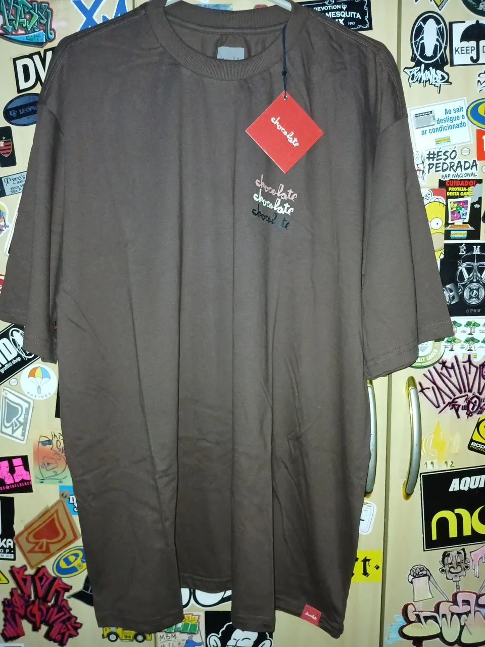 Camiseta Chocolate Original - Marrom G