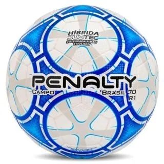 [NOVA] Bola De Campo Penalty Brasil 70 PROFISSIONAL Azul e Branca