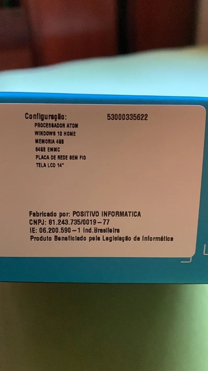 Notebook positivo tela 14 Windows 10 - Foto 3