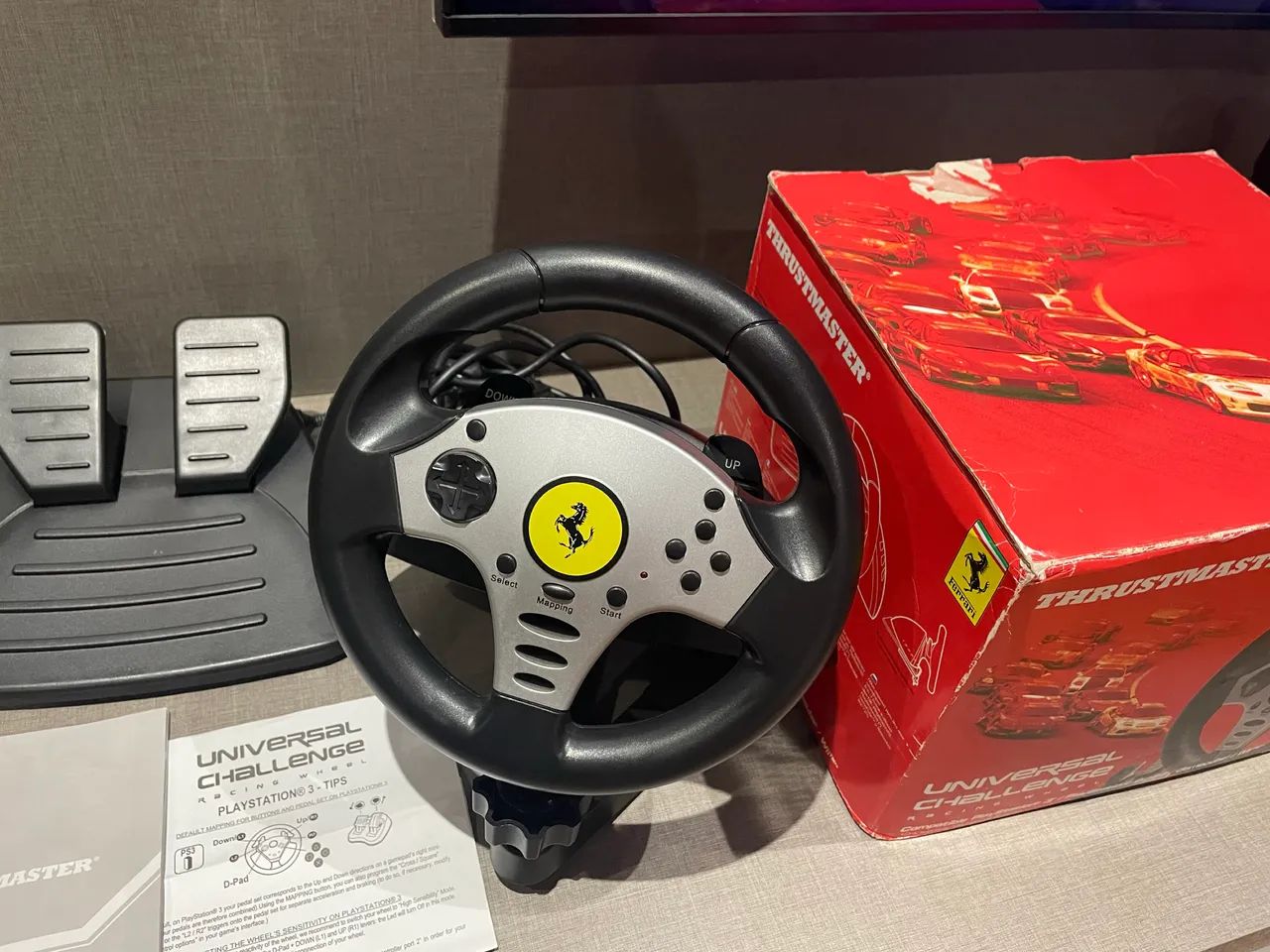 Volante + pedal Thrustmaster Ferrari64318472428417120