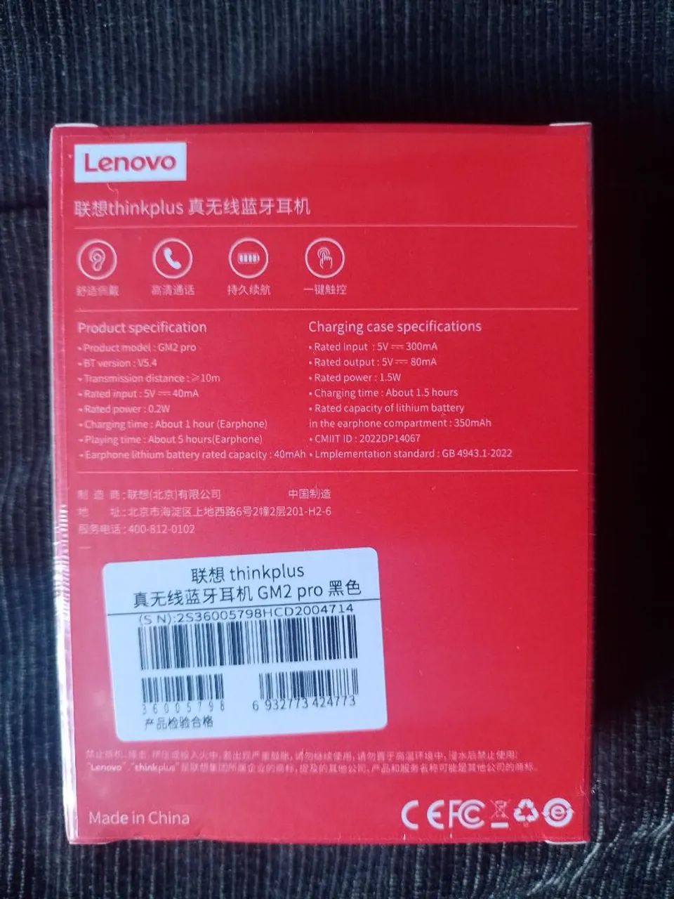 Fone GM2 PRO Lenovo  - Foto 2