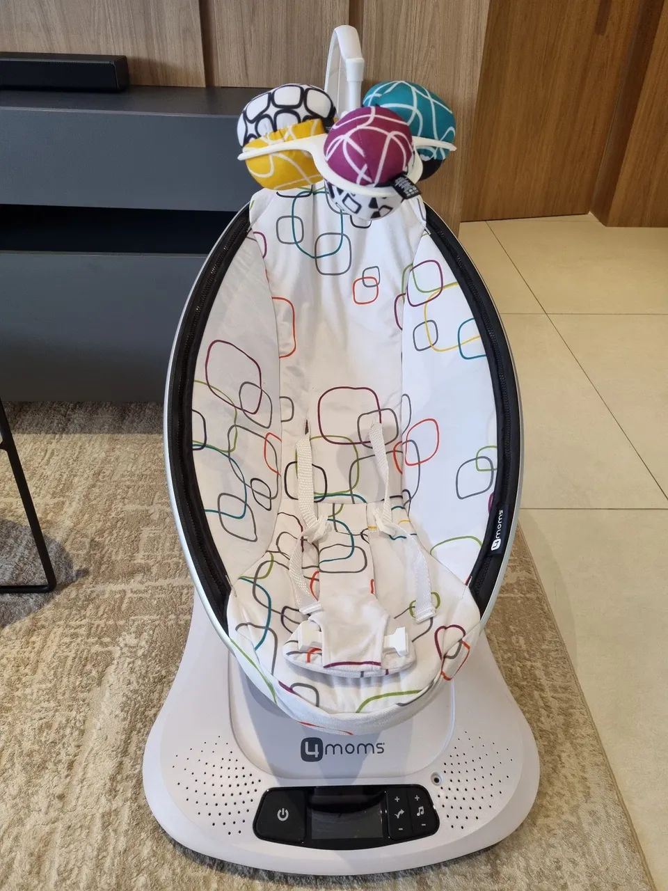 Cadeira Mamaroo, 4 Moms, Multicor, Tamanho Único - Todos os acessórios inclusos - Foto 5