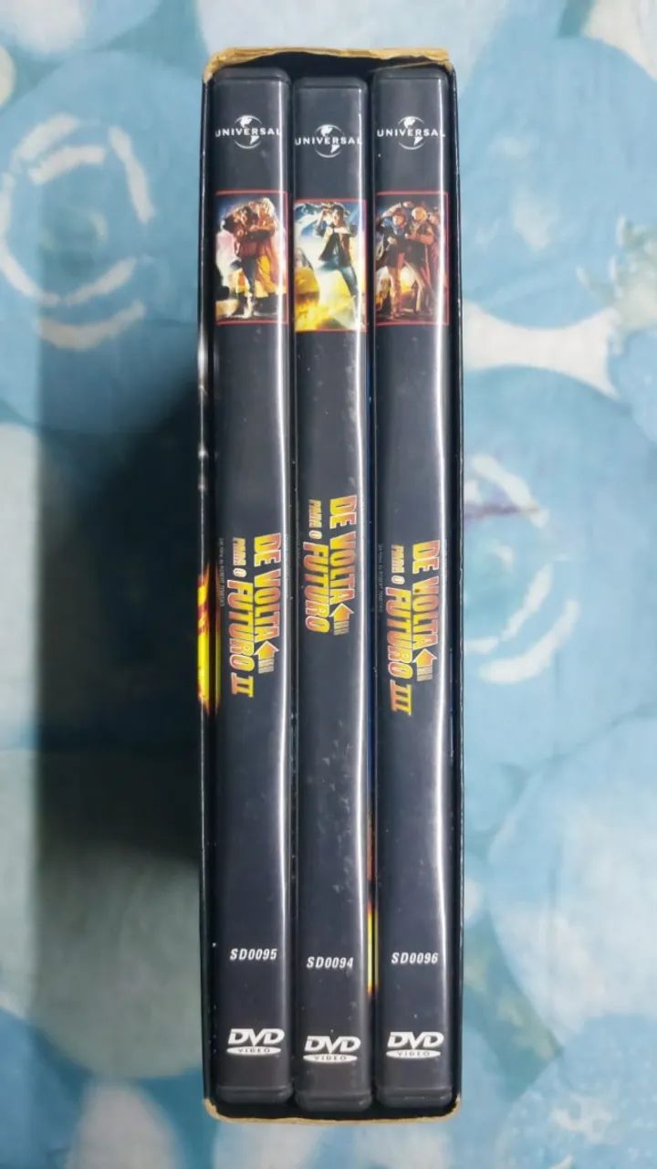 Box De Volta Para o Futuro - Trilogia - DVDs - Foto 2