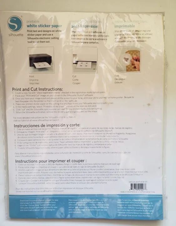 Kit de Folhas Adesivas para Silhouette  - Foto 4