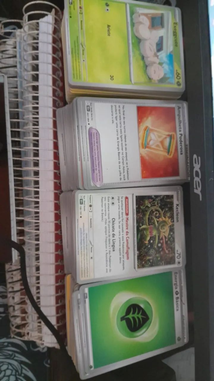 Lote 100 Cartas Pokemon TCG Copag sem repetidas - Foto 4