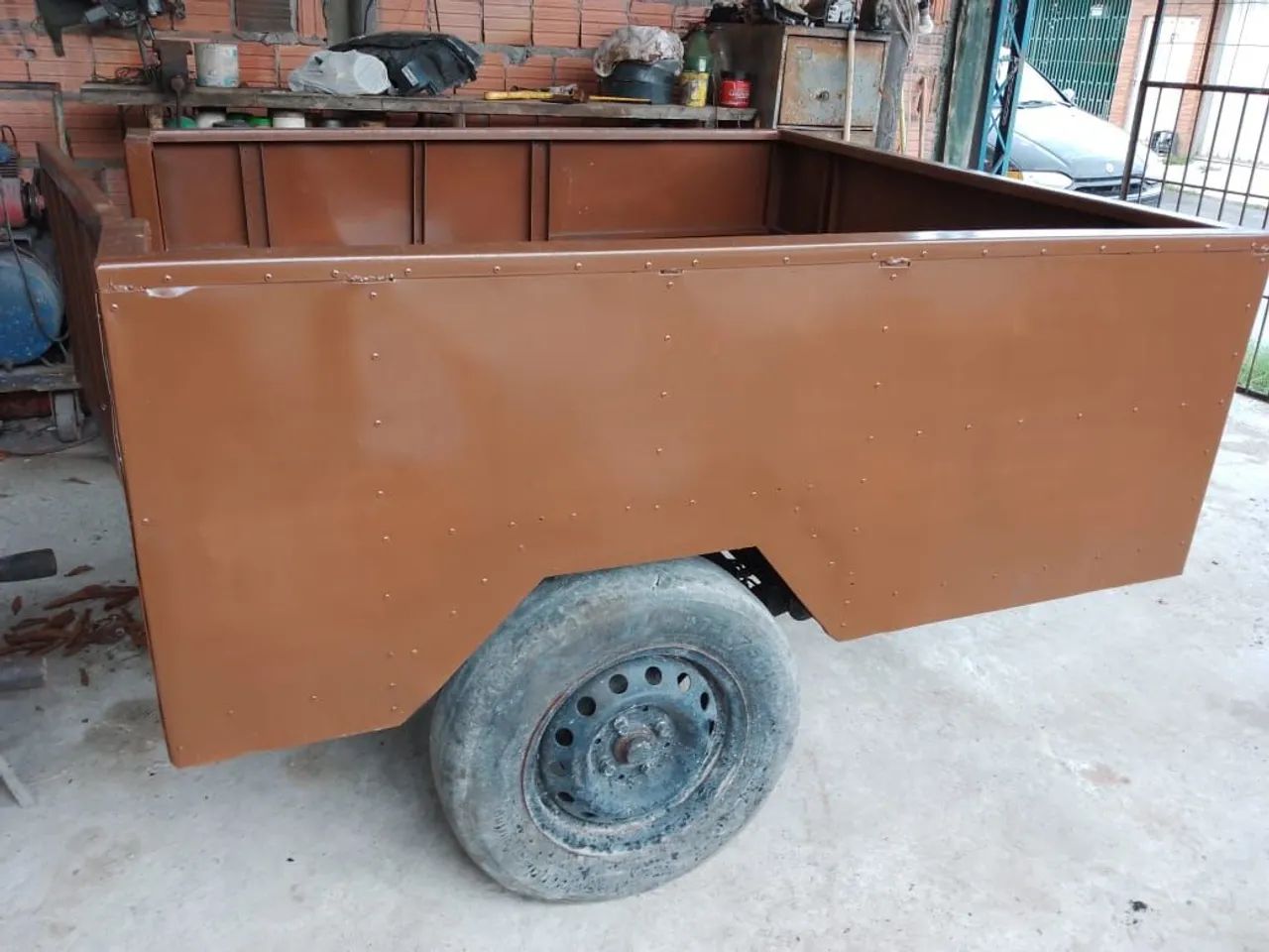 Carretinha para transporte de carga etc