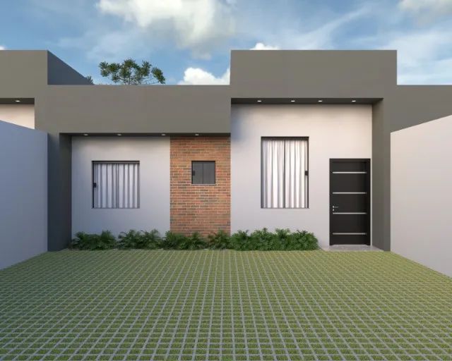 Casa com 03 quartos