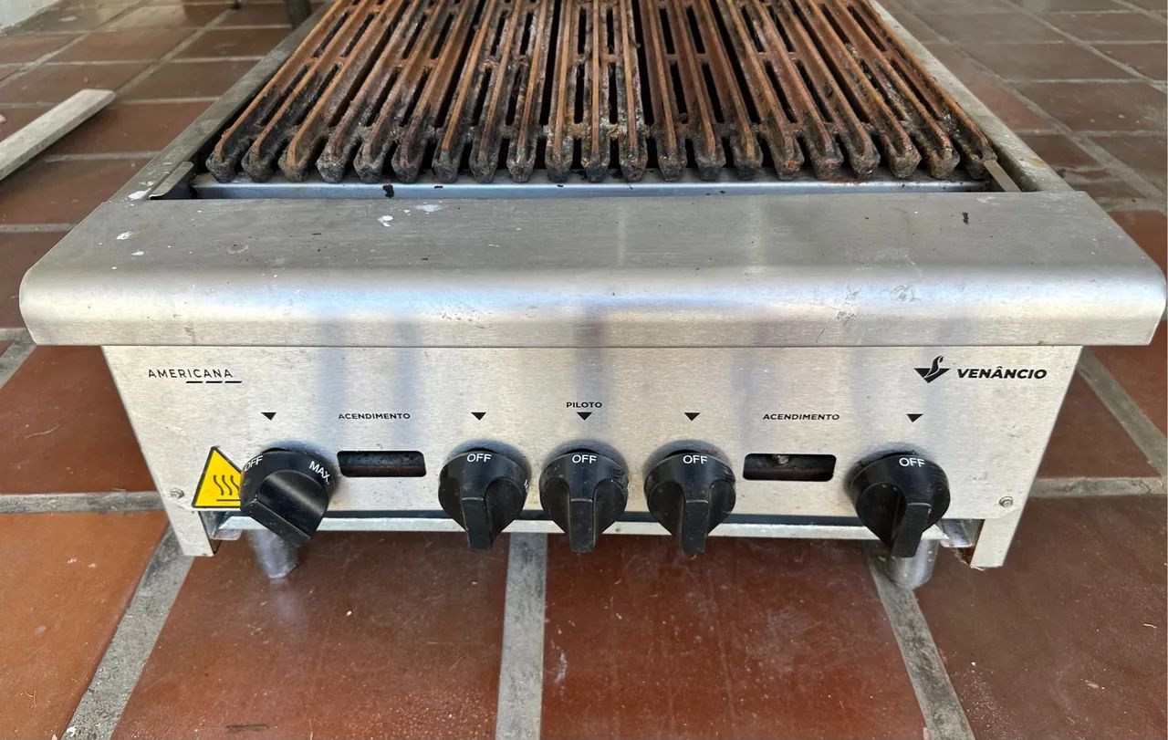 Charbroiler Venâncio 60cm - Churrasqueira Industrial a Gás - Foto 2