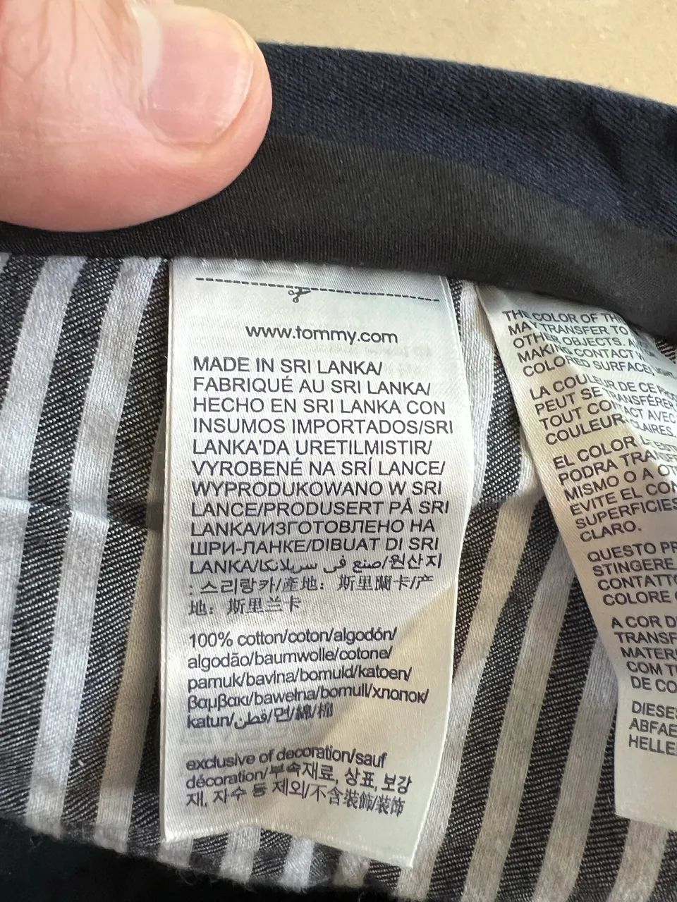 Bermuda/Shorts Tommy Hilfiger - Azul - tamanho 36 - nova/sem uso - Foto 5