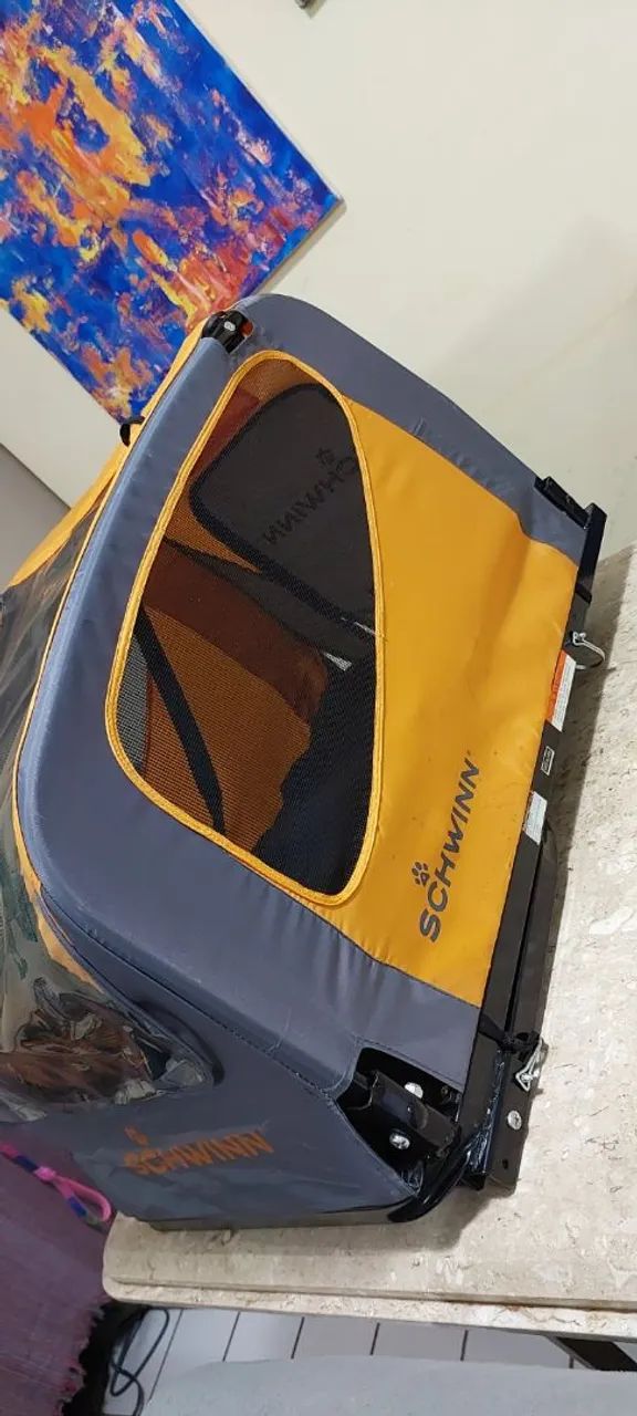 Carrinho para PET acoplar na Bicicleta  - Foto 3