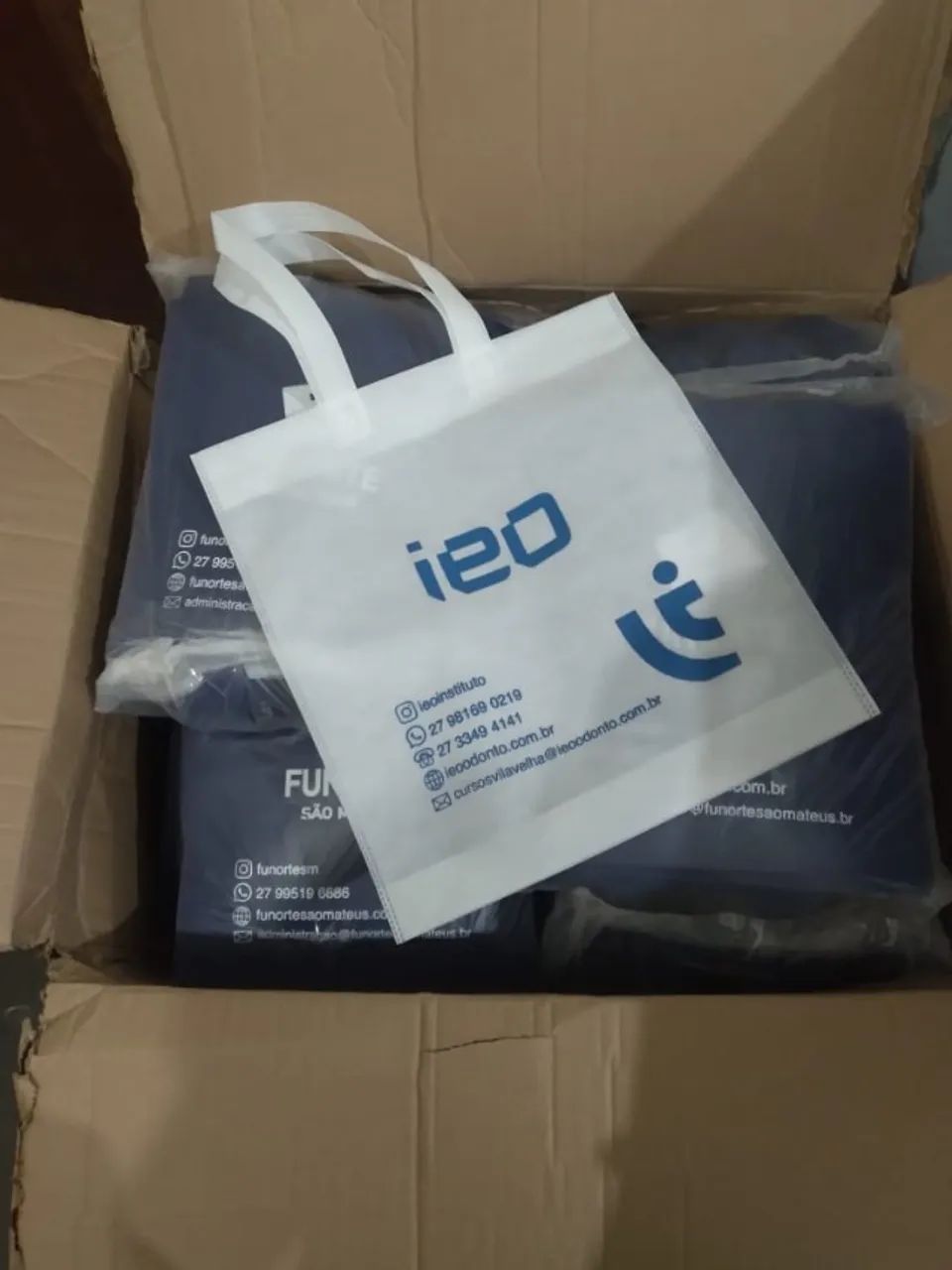 Bolsa em TNT para loja e eventos - Foto 2
