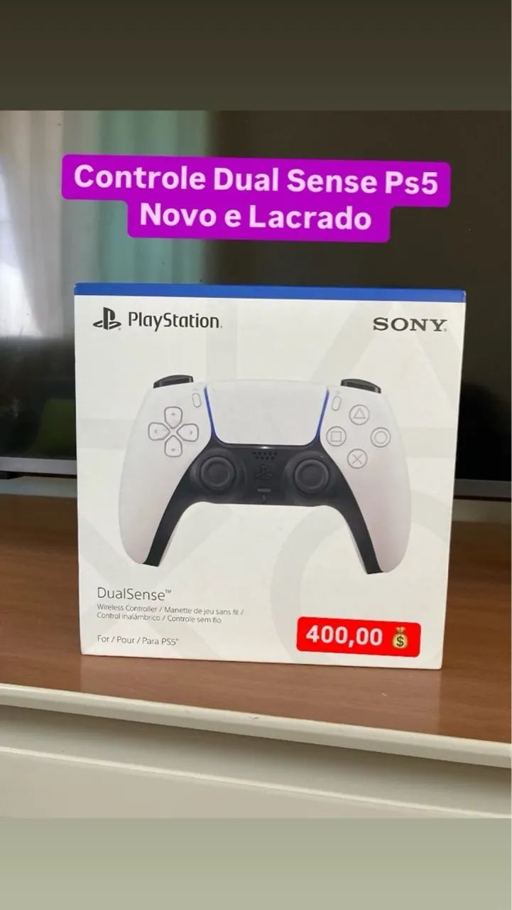 Controle DualSense PS5 Novo e Lacrado