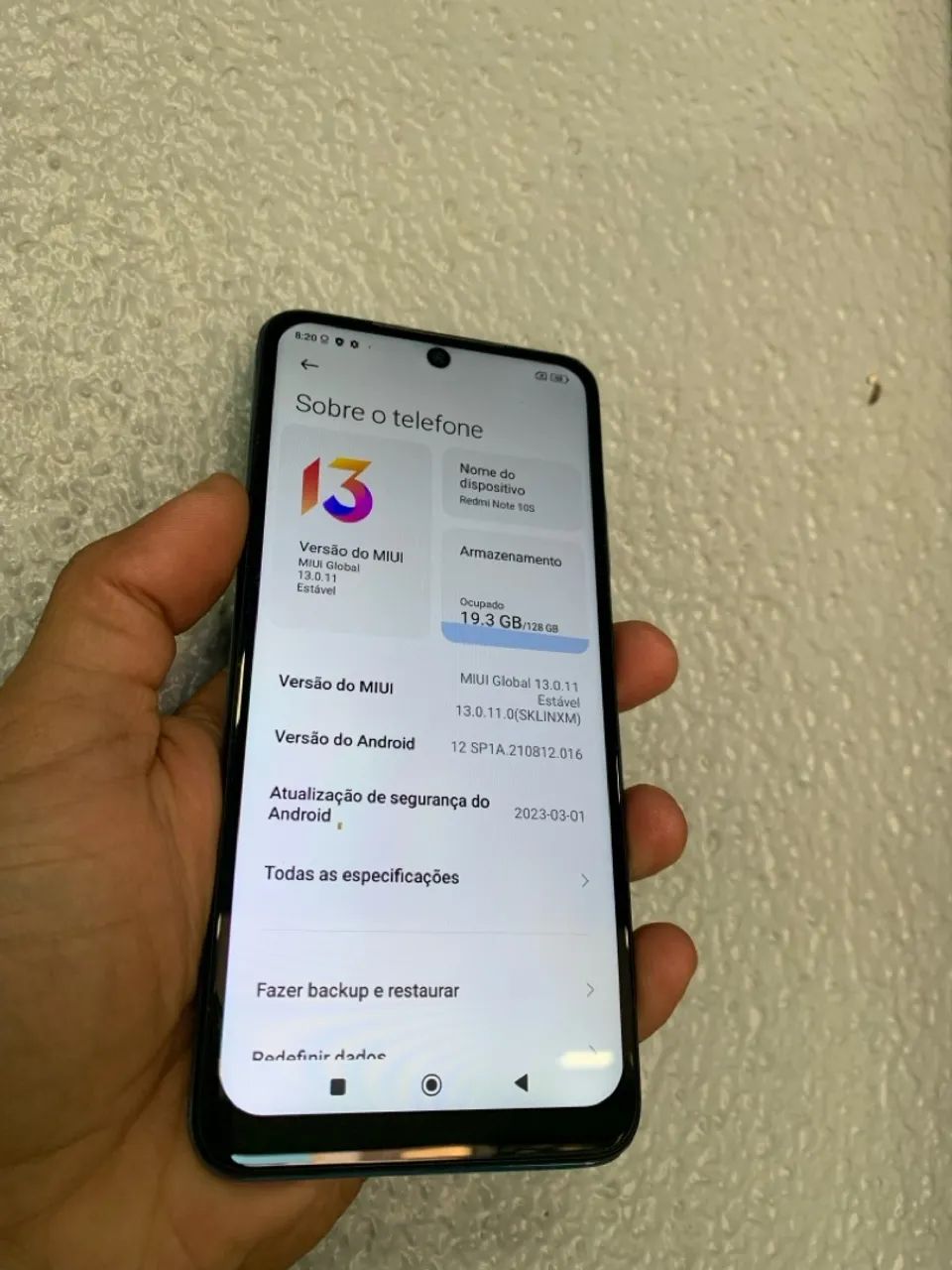 Redmi Note 10s 128gb 4g