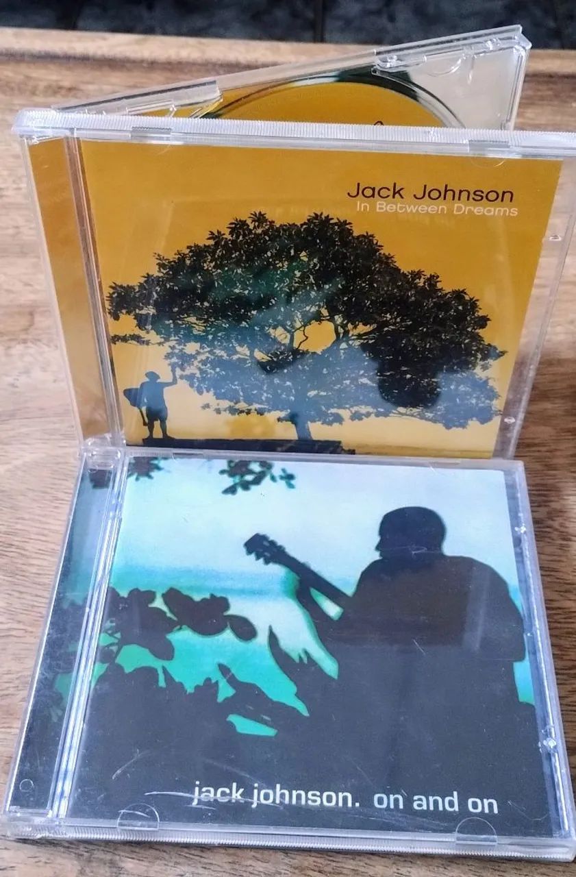 2 CDs do Jack Johnson: In Between Dreams e On and On