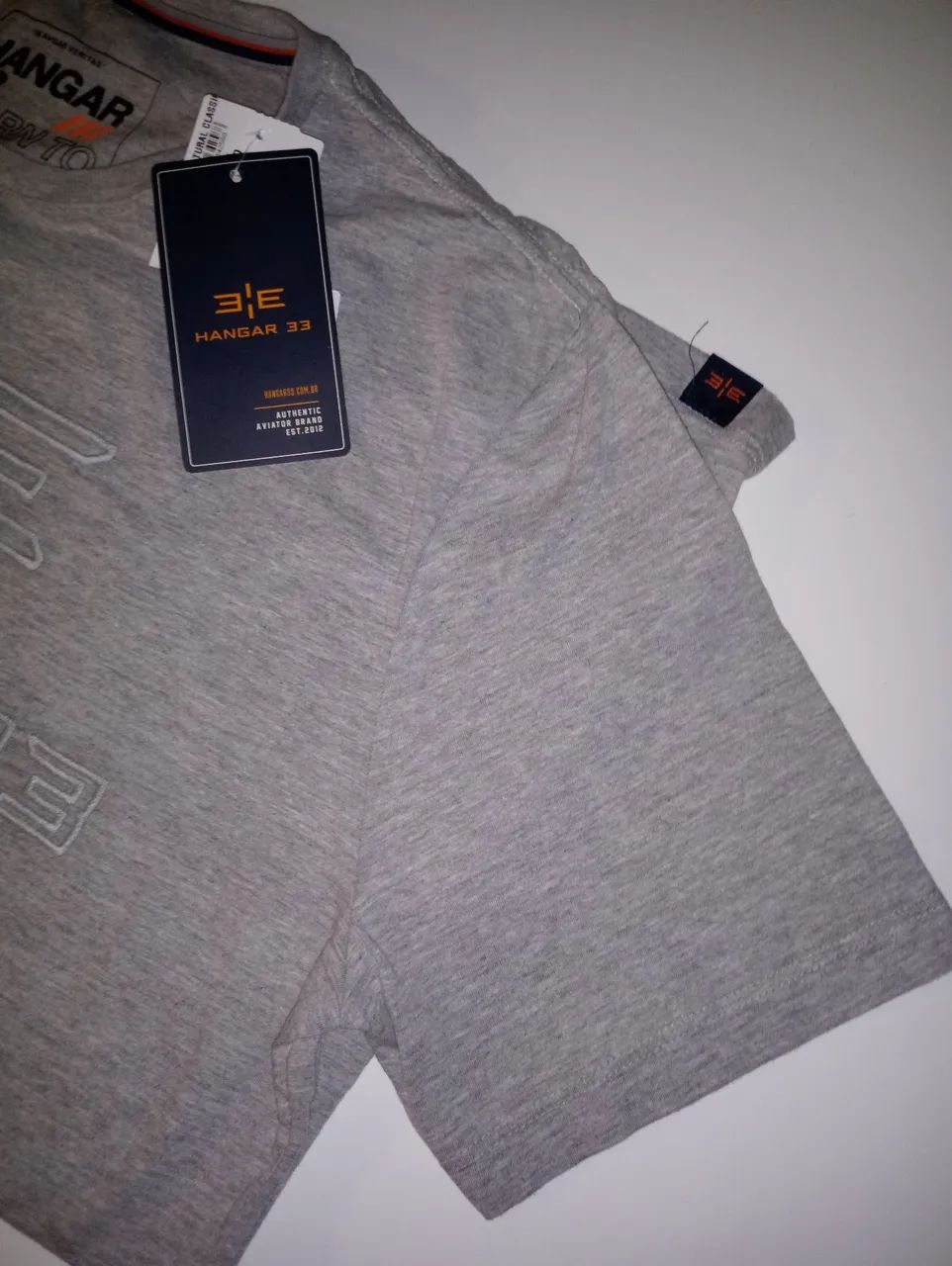 Camiseta Hangar 33 Cinza GG - Foto 3