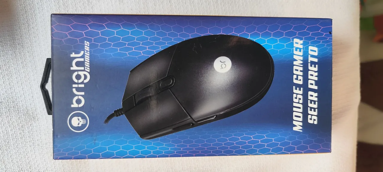 Mouse Gamer Bright Seer Preto