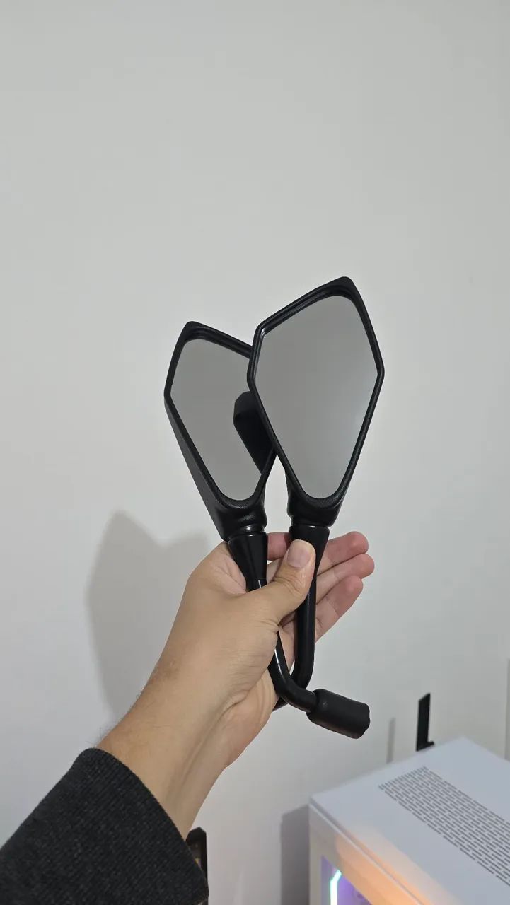 Par Retrovisor Kawasaki Versys-x 300 Z800 Z900 Original - Foto 6