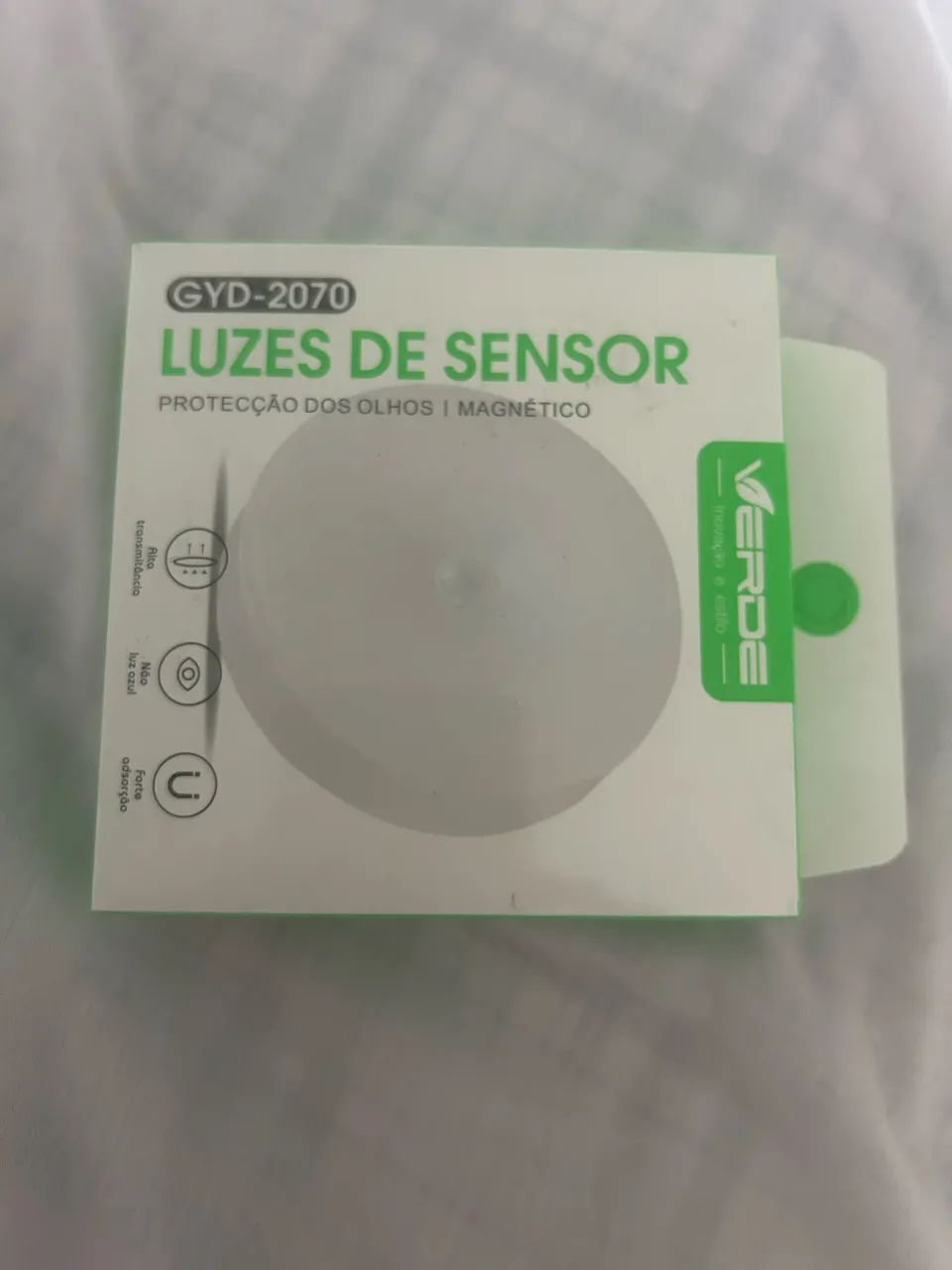 Luz sensor de movimento- novo
