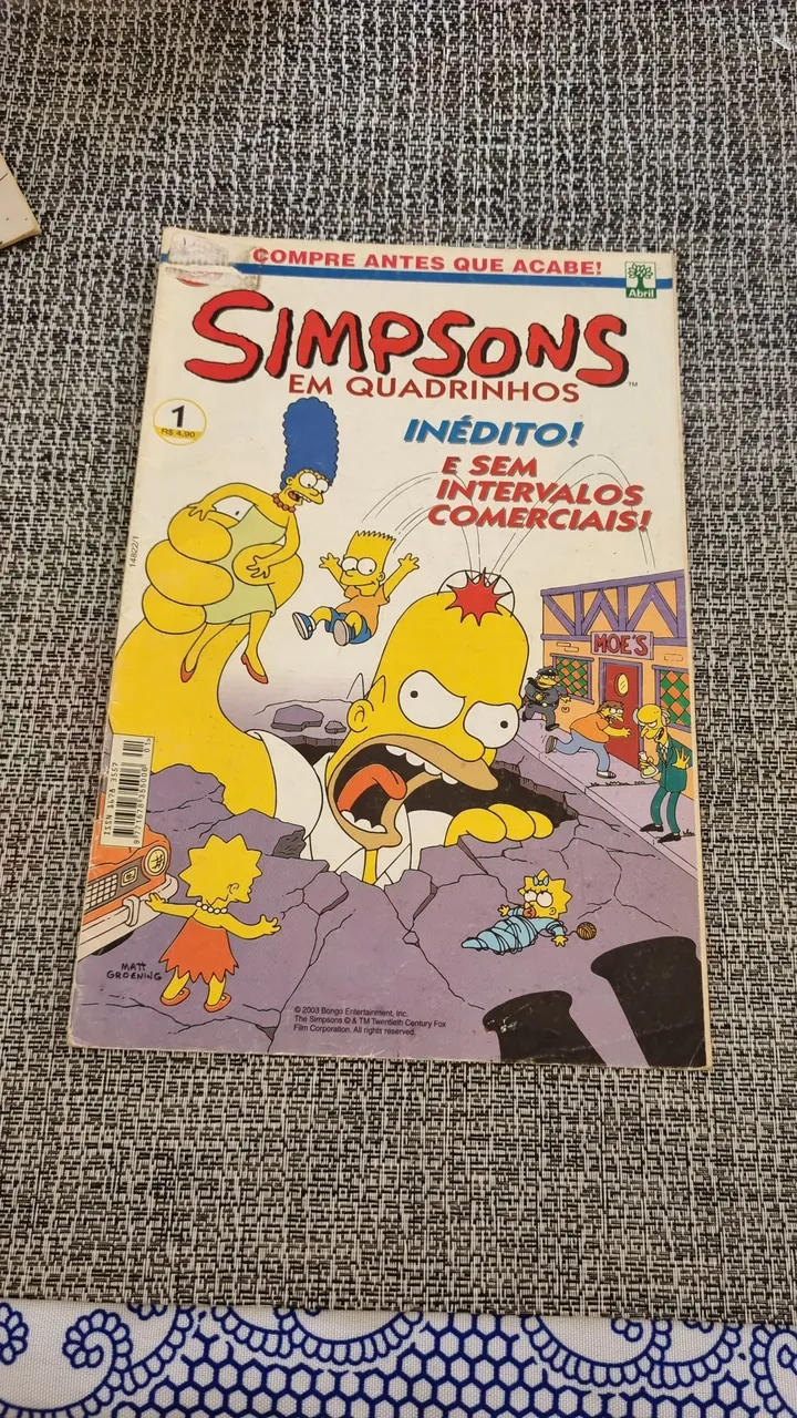 Simpsons em Quadrinhos - Edição Inédita!