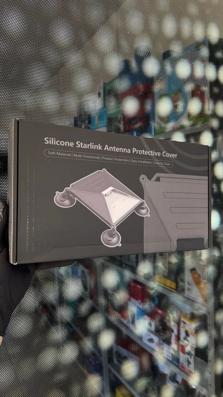 Case de silicone suporte para StarLink mini