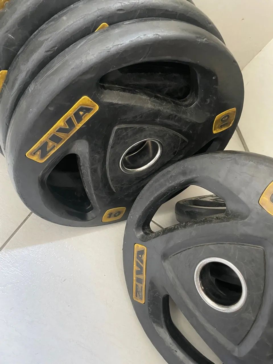 Anilha Ziva musculação Peso - Foto 2