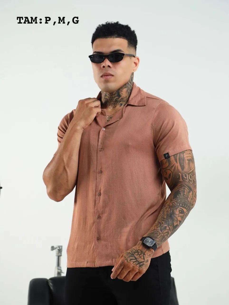 Camisas de botão 