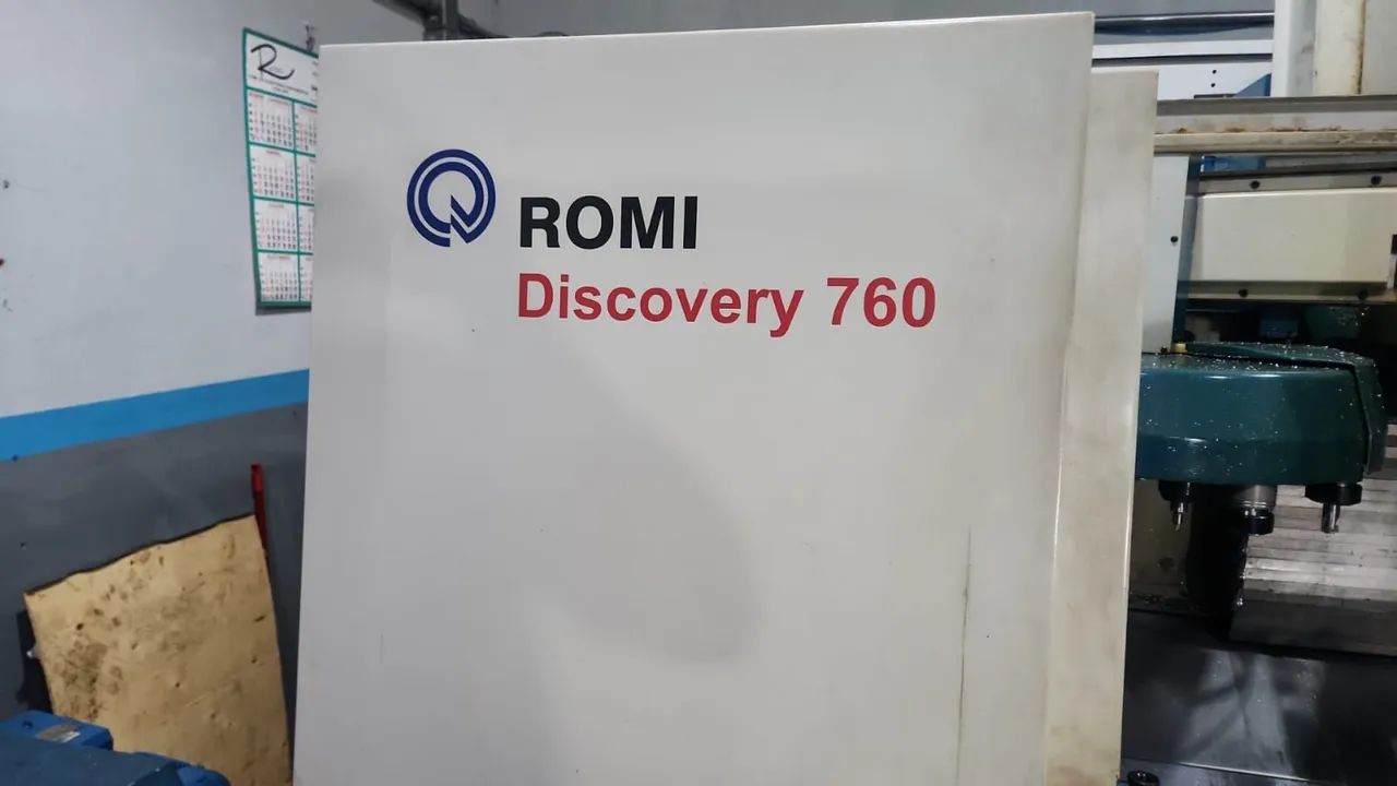 Centro de Usinagem Romi Discovery 760 - Fanuc - Foto 2