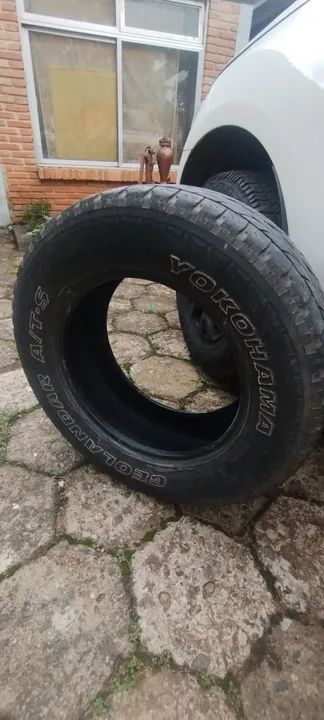  4 Pneus Aro 18 Yokohama ranger s10 Hilux Amarok frontier Dodge ram  - Foto 2