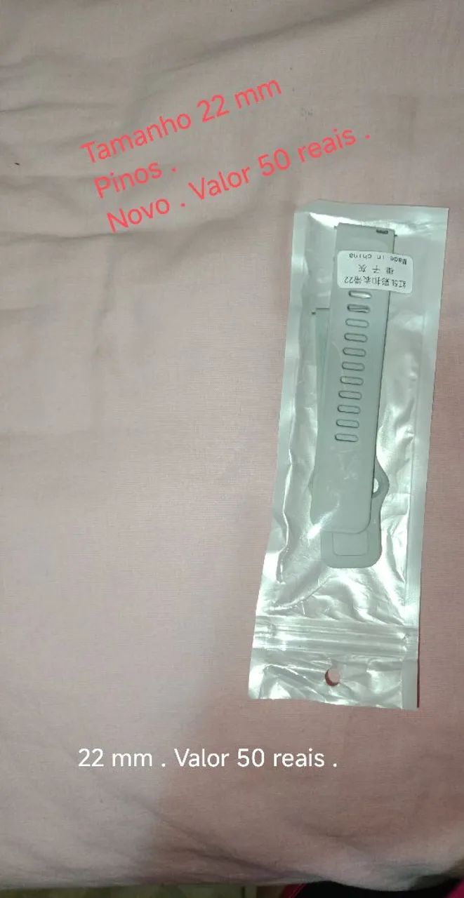 Apenas venda .Pulseira para Smartwatch - Verde Claro - Foto 3