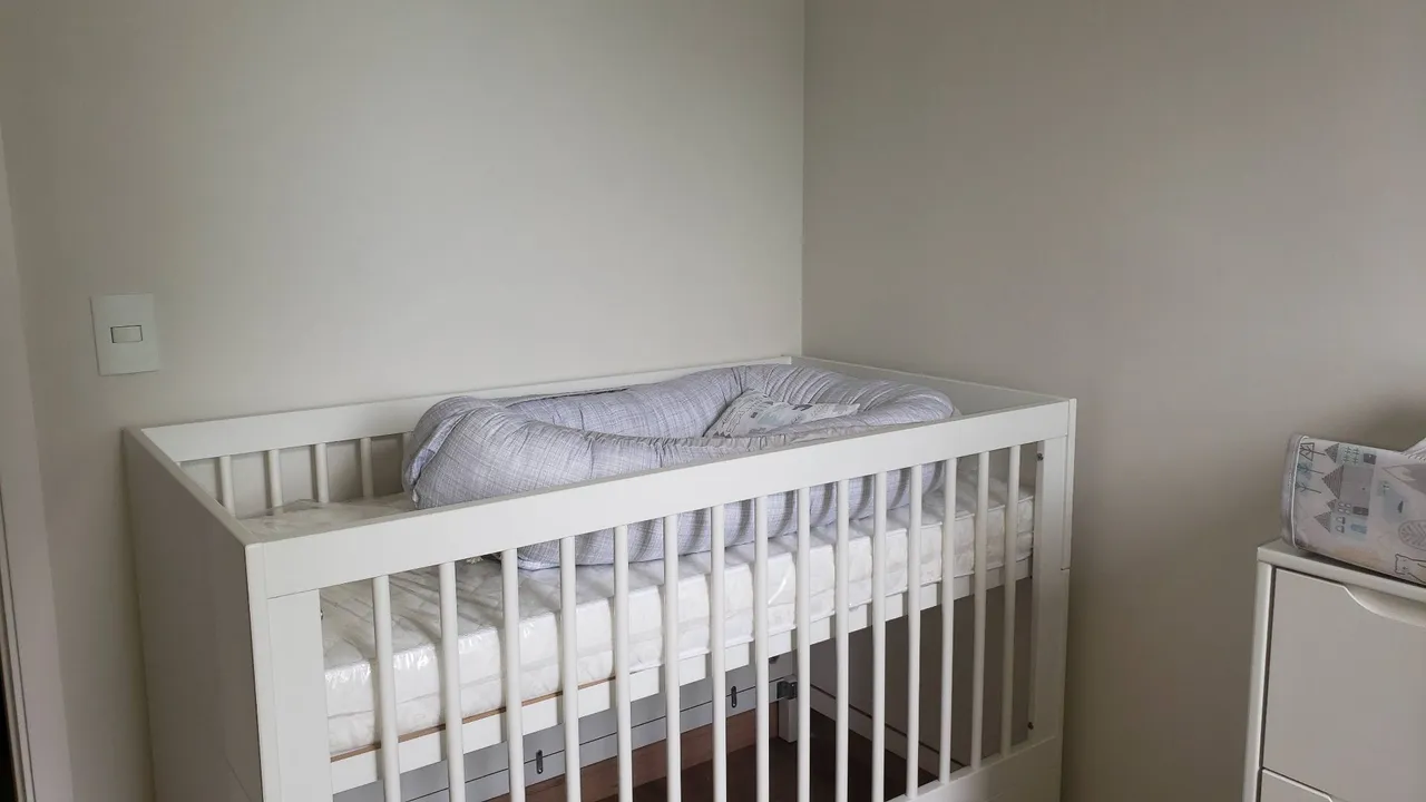 Berço de Bebê Branco