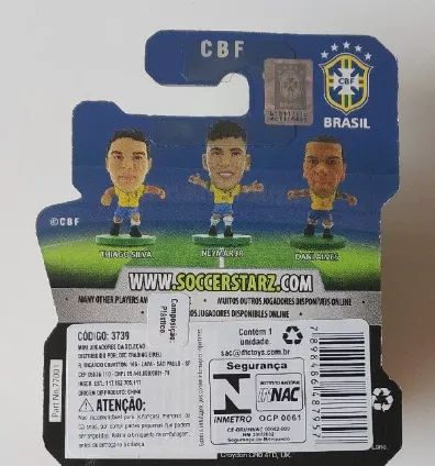 Mini craque Thiago Silva - Seleção brasileira de futebol - CBF Br - copa 20 - Foto 2
