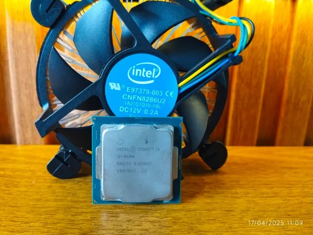 Processador Intel i3 9100 9ª Geração (Video Integrado) + Cooler Box Intel - Entrego/Envio