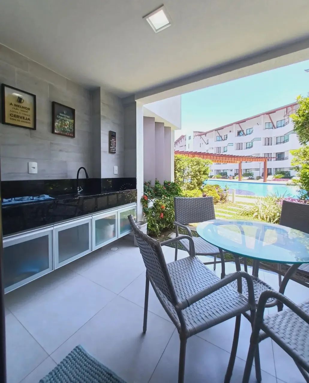 Apartamento para venda possui 52 m² com 1 quarto na Praia dos Carneiros - Tamandaré - PE - Foto 2