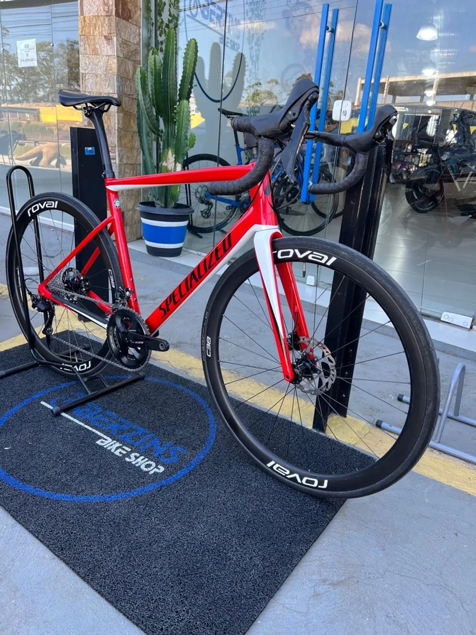 SPECIALIZED TARMAC SL6 DISC CARBONO 56 - SHIMANO 105 11v - RODAS ROVAL C38 CARBONO - NF  - Foto 5