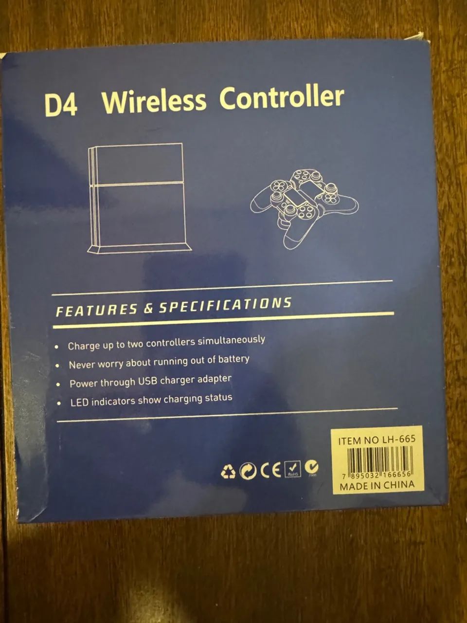 Controle D4 sem fio Camuflado para Playstation - Foto 2