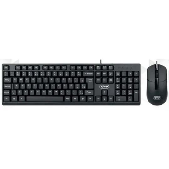 Kit Teclado E Mouse Com Fio USB Escritorio KNUP - KP-TE149 - Foto 2