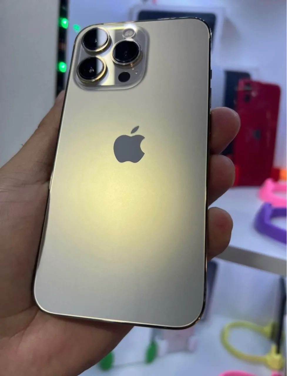 iPhone 12 Pro gold pra hoje 