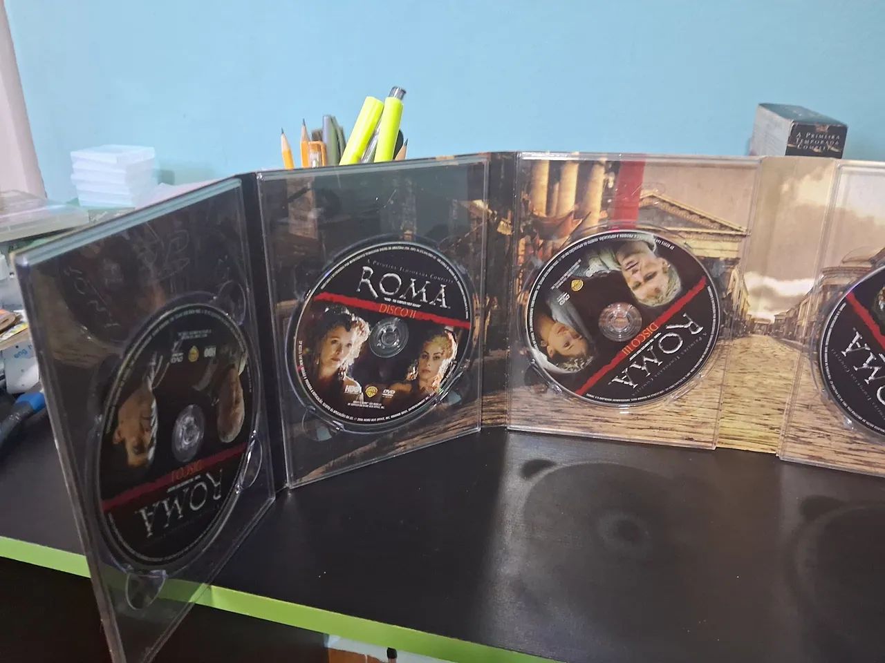 Box Roma - A Primeira Temporada Completa (6 DVDs) digipack - Foto 3